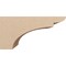 Ekena Millwork 10"W x 20"D x 10"H Wide Yorktown Rough Cedar Woodgrain TimberThane Corbel, Primed Tan CORUR10X20X10YORRCPR - alternate 5